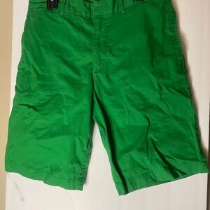 Polo by Ralph Lauren Green Flat Front Shorts